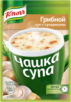 Суп KNORR Грибной суп с сухариками